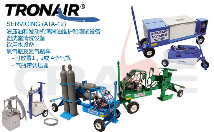 TRONAIR/液压油和发动机润滑油维护和测试设备SERVICING(ATA-12)