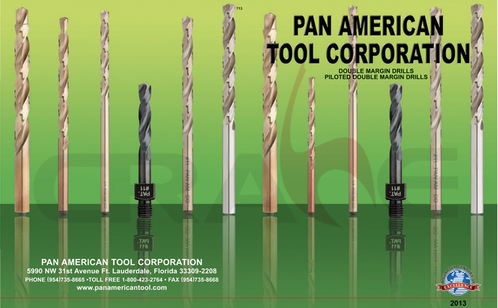 Pan American/合金钻double margin drills