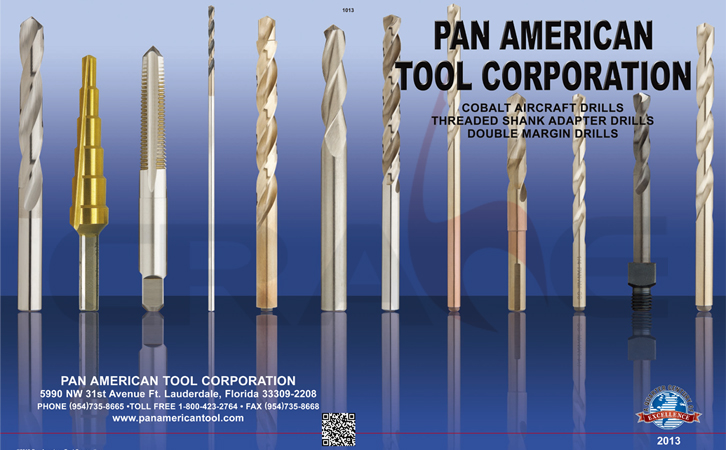 Pan American/麻花钻头/cobalt aircraft drills